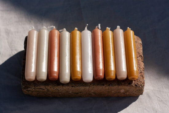 Bougies sélection "Abricot"
