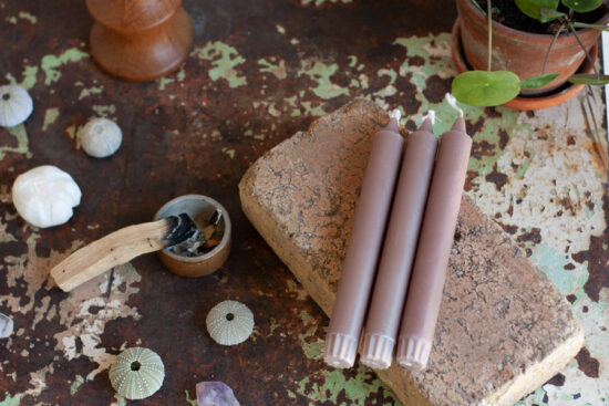 Bougies grappes, naturelles et sans paraffine