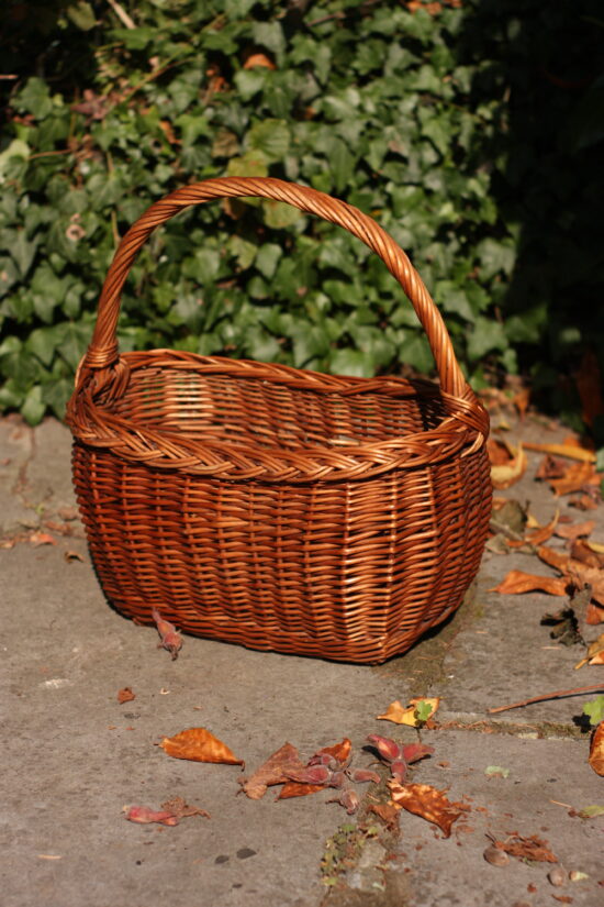 Panier en osier pour vous accompagner au marché
