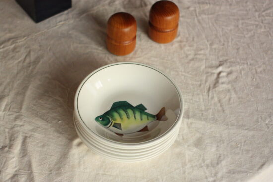 Assiettes à soupe "Atlantic Fish" de Villeroy & Boch